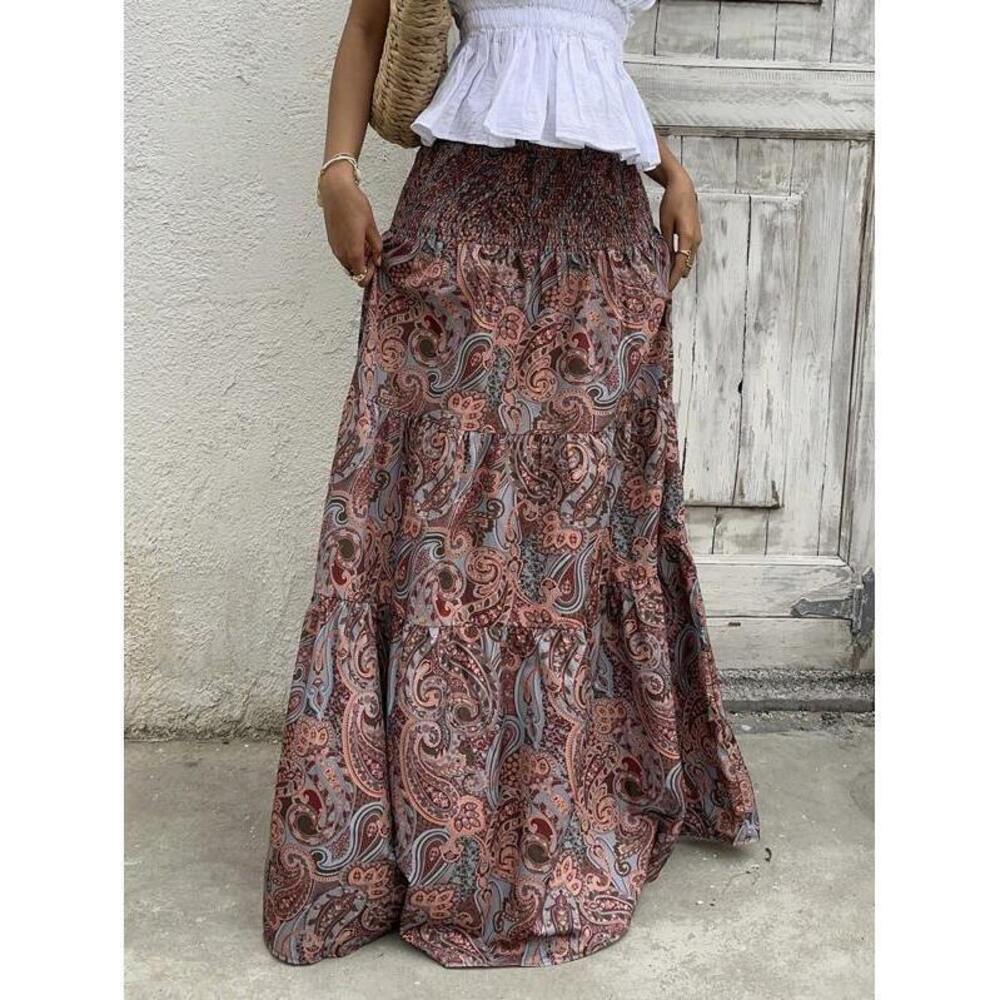Unity Bohemian Printed Skirt, Daily Wear